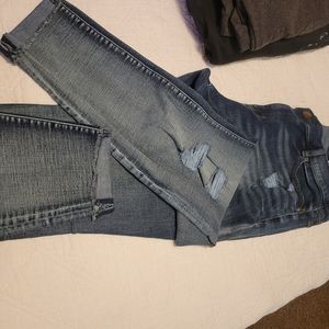 Lane Bryant distressed Jeans like new